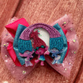 Trolls hair bow
