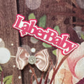 Dusty pink piggy clip
