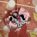 Piggy size cow girl clip
