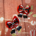 Christmas pigtail set