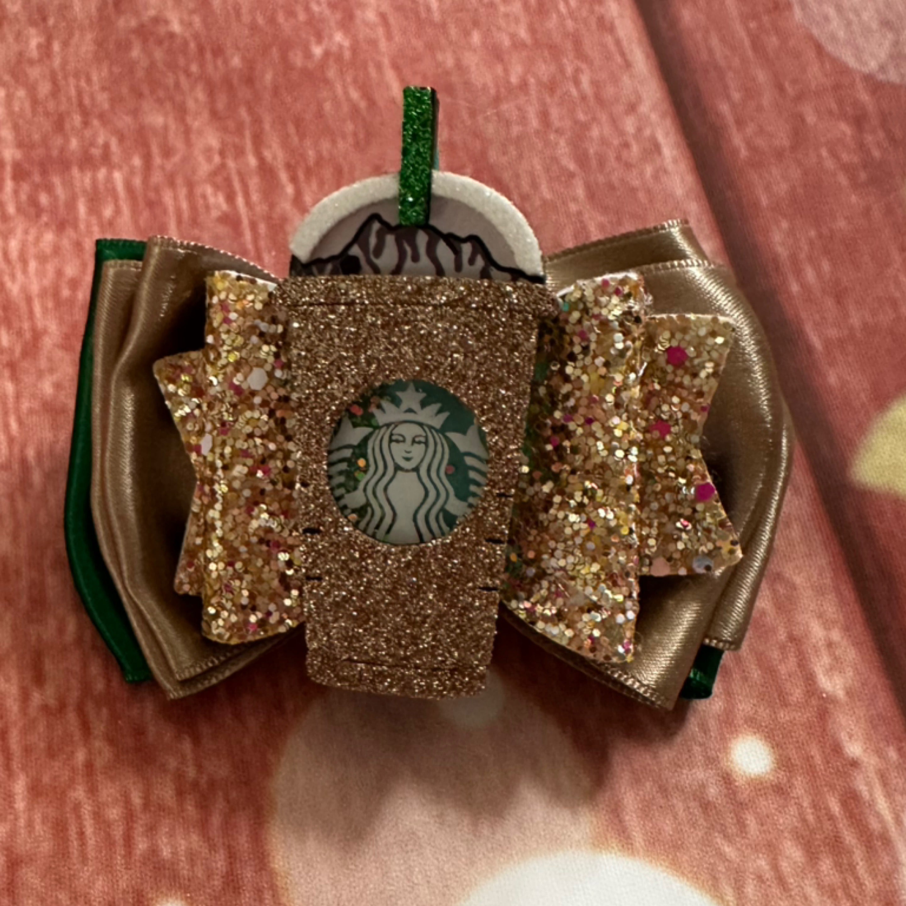 Piggy size Starbucks clip