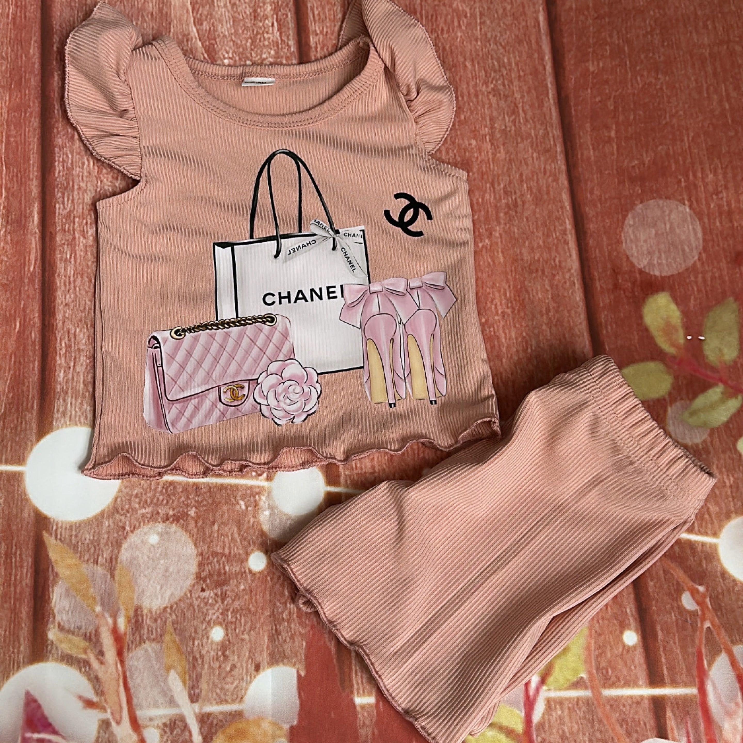 6/9 shorts set